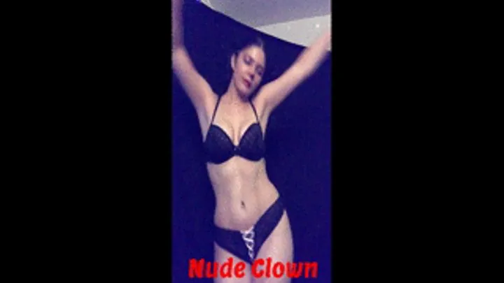 Sexy Naked Clown Panting