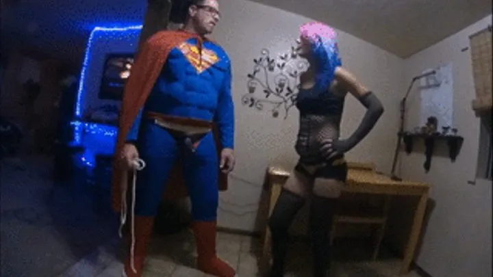 SUPER MAN -VS- Bat Girl IN SEX WARS