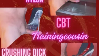 Empress MBella Sadic Squeezes and crush cock Transparent Platform Version2