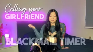 Calling Your Girlfriend - Blackmail Fantasy