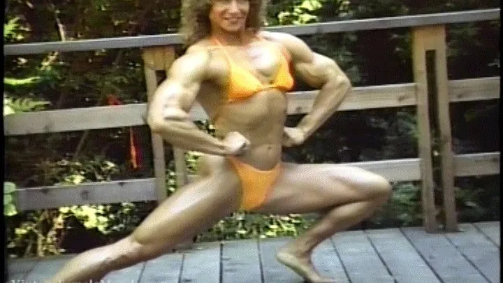 vintage FEMALE muscle
