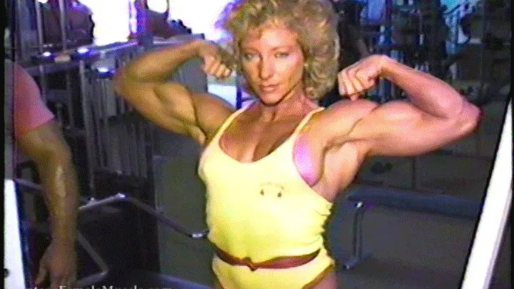 Kay Baxter 1985 (part 1) Gym Workout