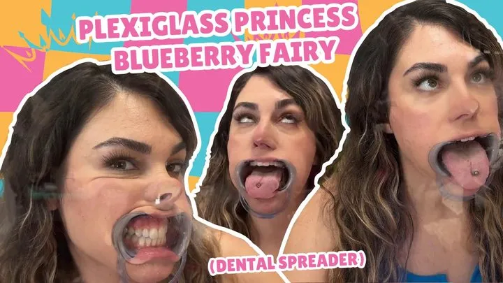 Plexiglass Princess - Blueberry Fairy - Dental Apparatus