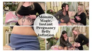 Ziva Fey - Step-mommy Magic - Instant Pregnancy Belly Inflation