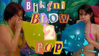 Ziva Fey - Ziva And Jurnee Blow To Pop Balloon Challenge