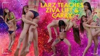 Ziva Fey - Larz Teaches Ziva Lift And Carry