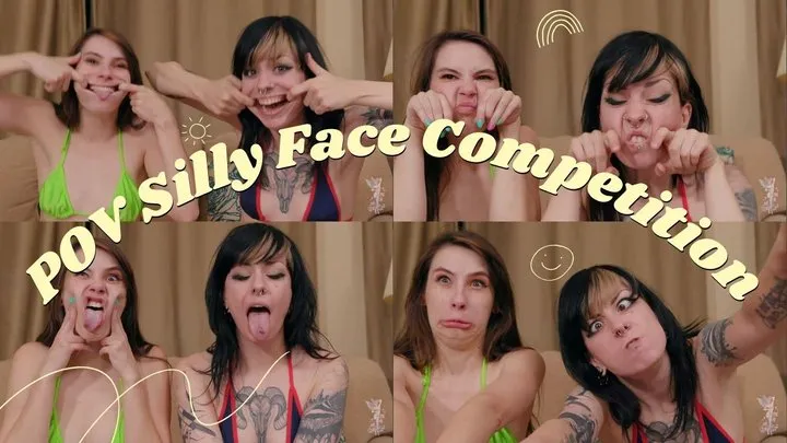 Ziva Fey And Larz POV Silly Face Competition Vs YOU!