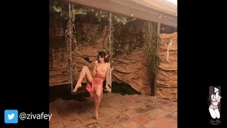 Ziva Fey - BTS Full Length Fairy Swing Photo Shoot