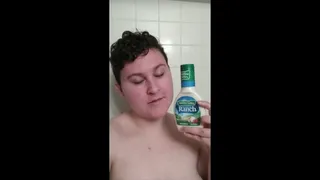 Ranch Dressing Blowjob & "Cum" Play