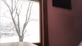 Snowy Day Bong Rips & Chest Play