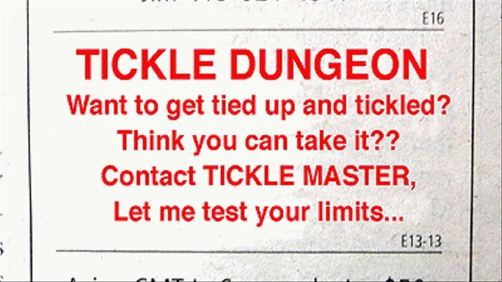 Tickle Dungeon