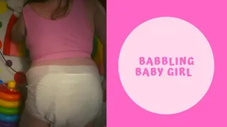 Babbling Baby Girl