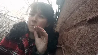 Smoking and Coughing in the Snow