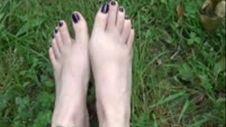 My Bare Feet in the Park