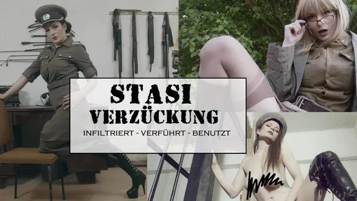 STASI Verzückung - eingeschleust, verführt, benutzt - CruelAlice prison play Verhör