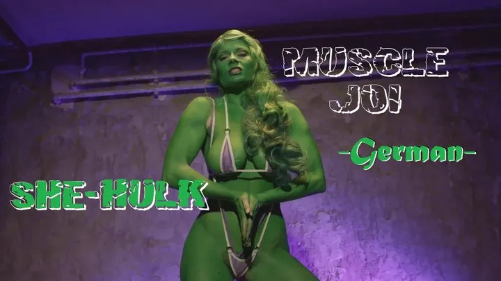 SHE-HULK Wichsanleitung