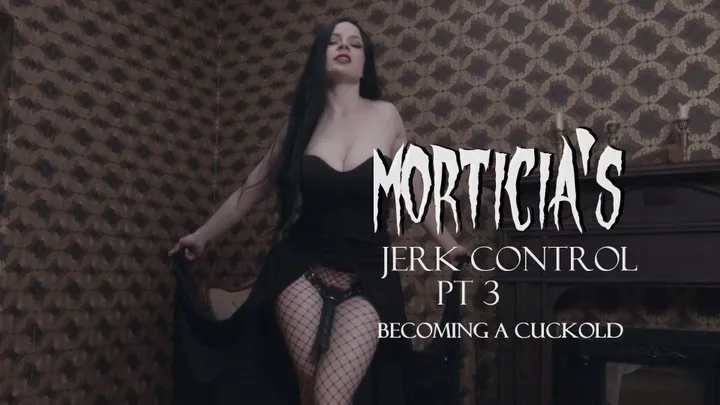 Morticia's Jerk Control pt 3 Becoming a cuckold -German