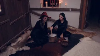 Sexy witches and her naughty plan- Roleplay,Novanilla,Fetish,Fetishart,Lesbian,Pussy,Closeup