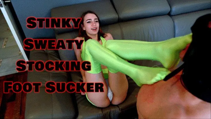 Stinky Sweaty Stocking Foot Sucker