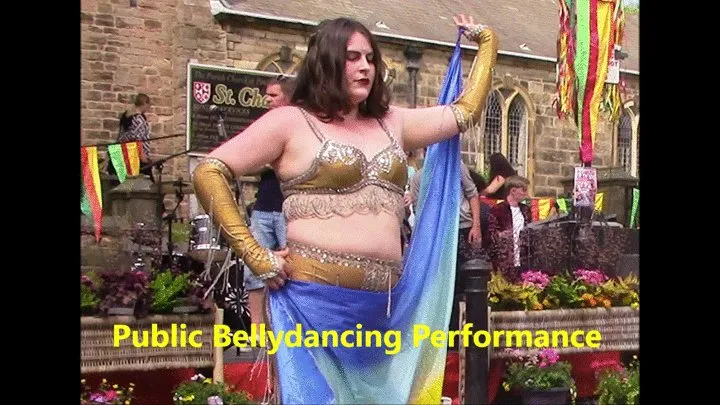 Public Belly Dancing Display