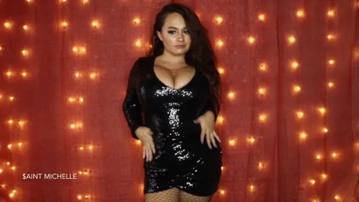 Shiny Dress Stroke Temptation