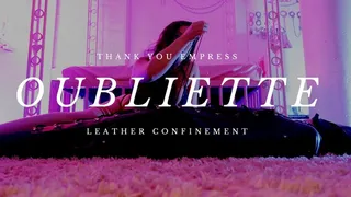 Oubliette - Leather Confinement