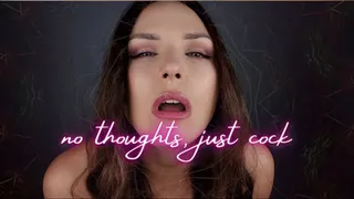 No Thoughts, Just Cock