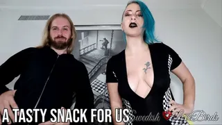 Giant Couple eats you as a snack POV