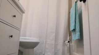 Step-Son caught spying on Bbw Step-Mom in Shower