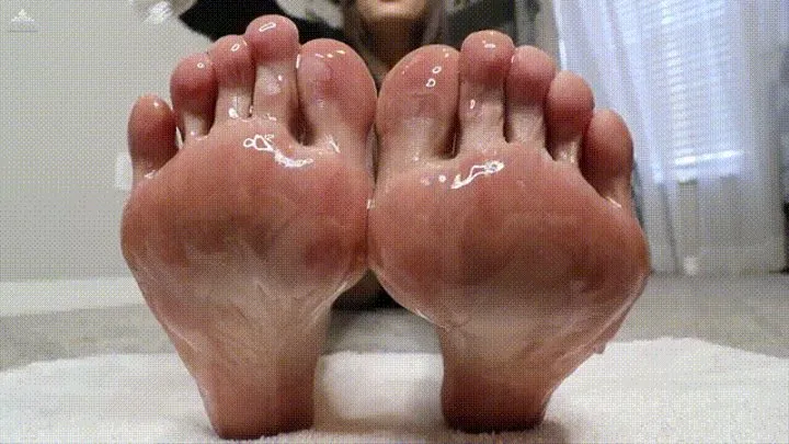 Hardcore oily soles joi