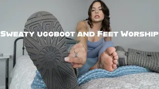 Sweaty uggboot and Feet Worship