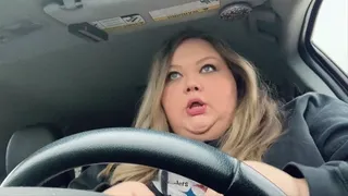 SSBBW Car Mukbang