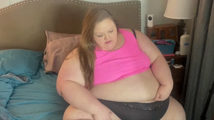 SSBBW BF POV Belly Rub