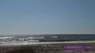 Big tits mature woman suck cock on a beach