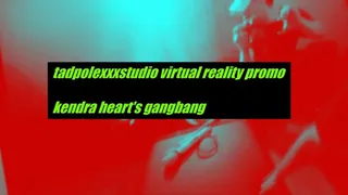 Virtual Reality Promo and BTS Kendra Heart's GANGBANG