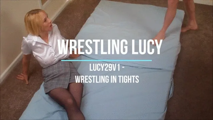 Lucy 29-V1 Wrestling in Tights