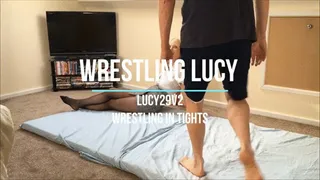 Lucy 29-V2 Wrestling in Tights