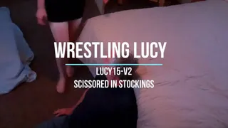 Lucy15-V2 Scissored in Stockings