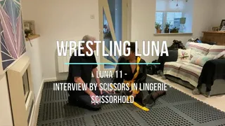 Luna 11 - Interview Part 1 by Scissors in Lingerie - Scissorhold