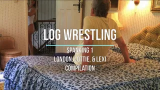 Spanking 1 - London, Lottie, & Lexi Compilation