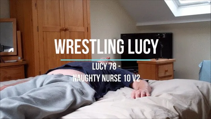 Lucy 78 - Naughty Nurse 10 - More Black Stockings Therapy View 3 - Close Up