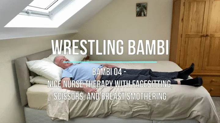 Bambi 04 - Nice Nurse Therapy with Facesitting, Scissors, and Breast Smothering