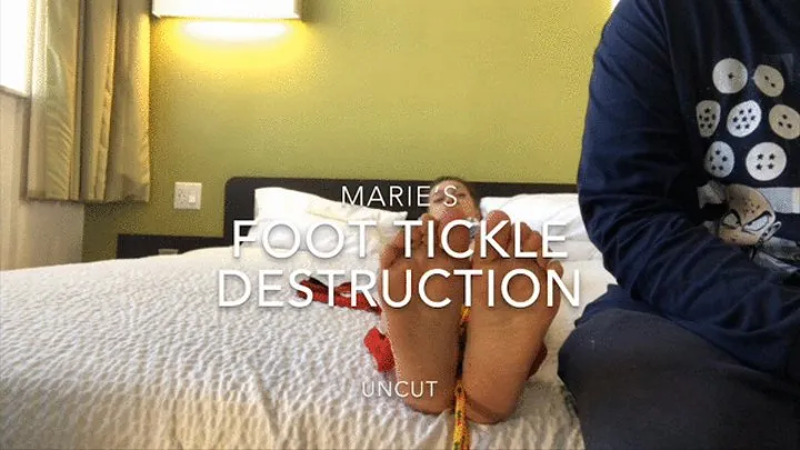 Marie's foot tickle destruction (uncut)