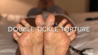 Megan's double tickle - feet