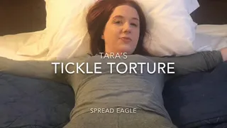 Tara's tickle - spread eagle