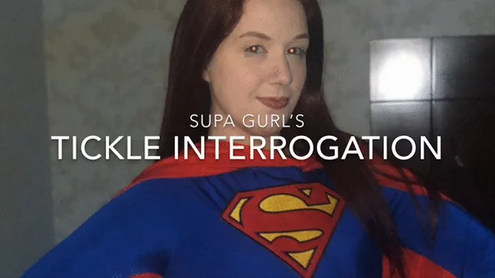 Supa girl's tickle interrogation