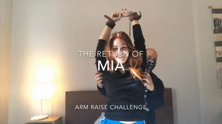 The return of Mia - arm raise challenge