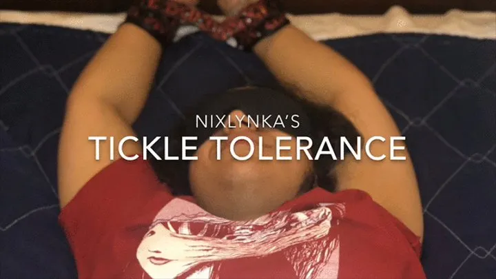 Nixlynka's tickle tolerance