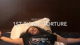 Nixlynka's tickle - spread eagle