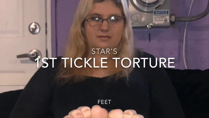 Star's 1st tickle - feet